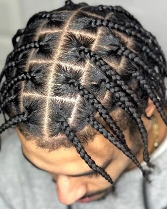 25 incredible box braids men's hairstyles that will upgrade your style -  YEN.COM.GH