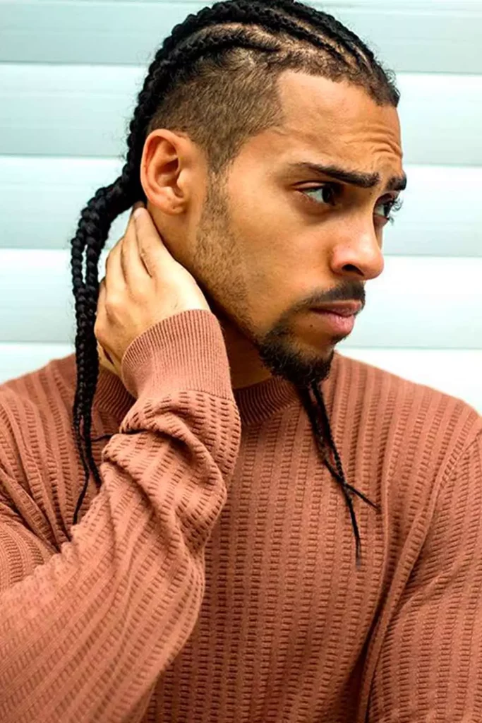 Easy Freestyle Braids For Men