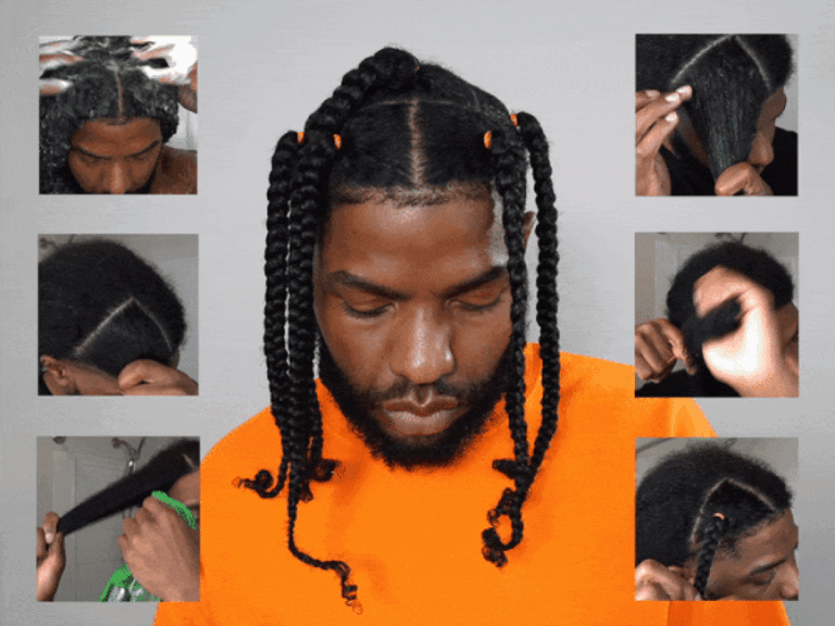 how to take care of box braids men