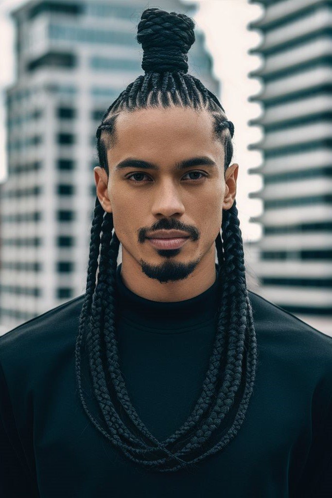 Cool Cornrow Braids for Men