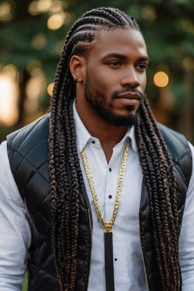 Cool Cornrow Braids for Men