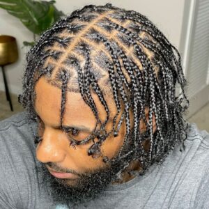 Best 10 Trending Single Braids for Men