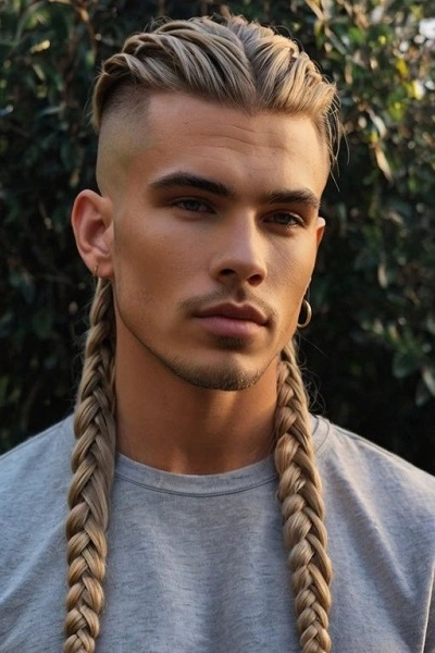 2 Braids Men