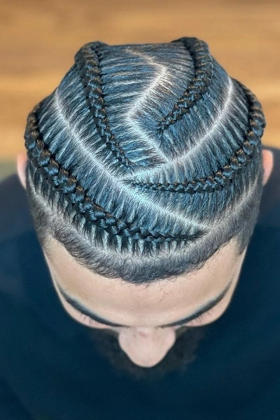 4 Braids for Men