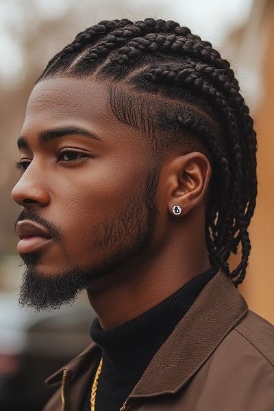 Black Men's Haircuts Braids