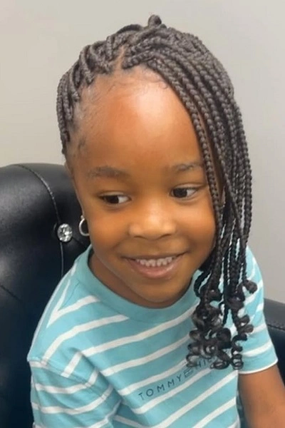 Bob Box Braids for Kids