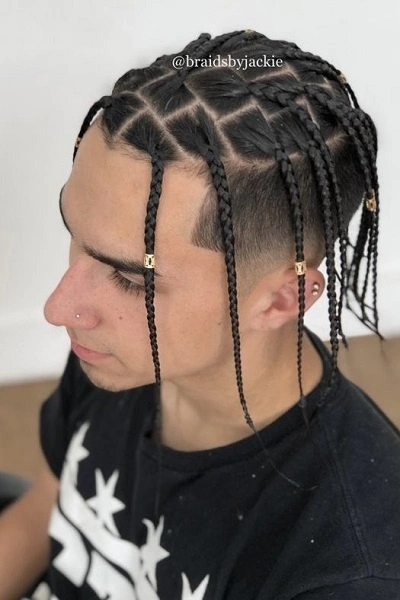 Box Braids Men 