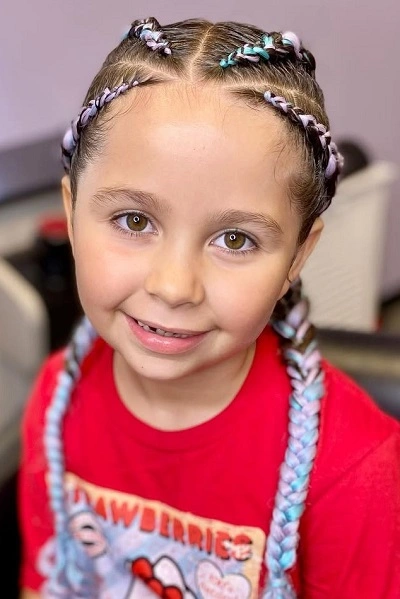 Cornrow Braids for Kids