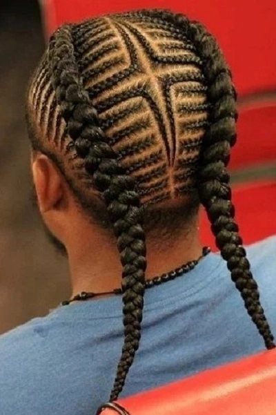 Cornrow French Braids For Men 