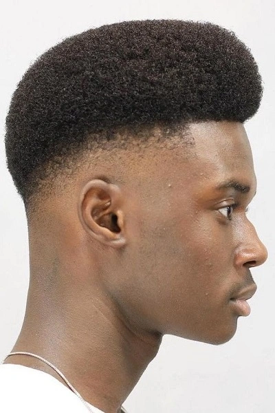 Drop Fade Haircut Black Men