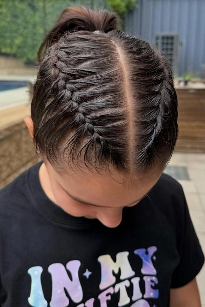 Kids French Braids