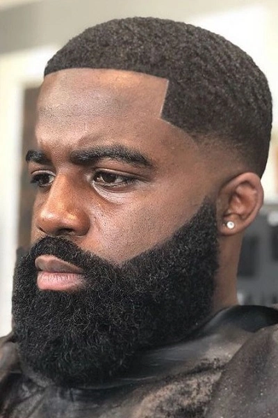 Low Fade Black Men’s Haircut