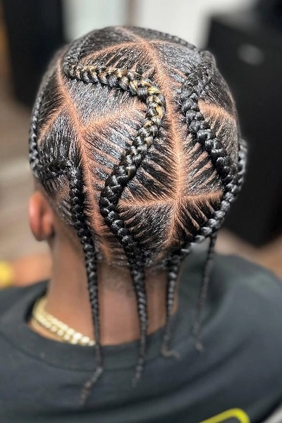 Men Braids Design