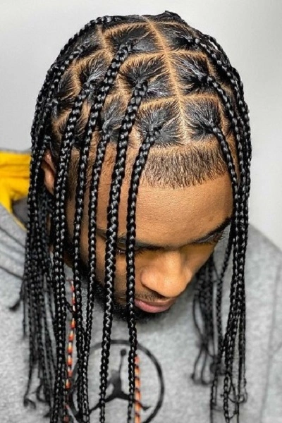 Men's Knotless Box Braids