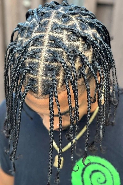 Micro Braids Men 