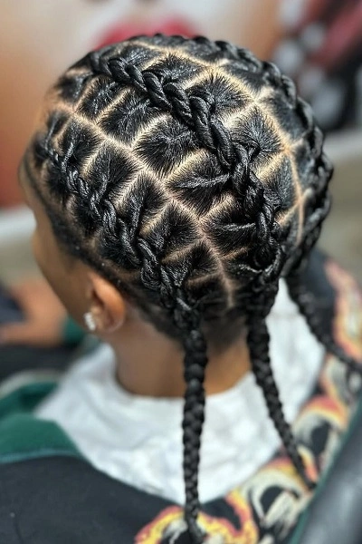 Mixed Braids For Men