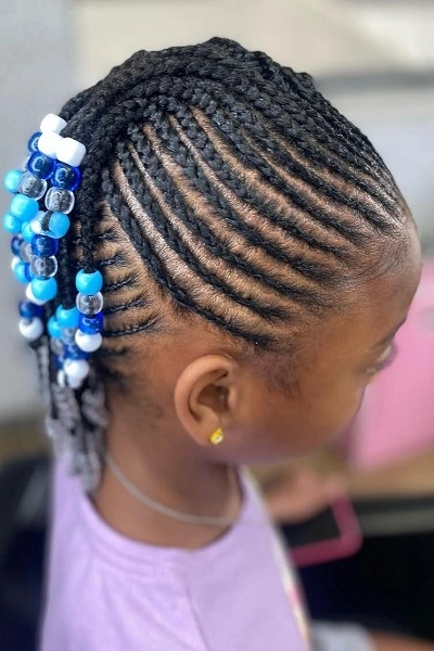 Mohawk Braids for Kids