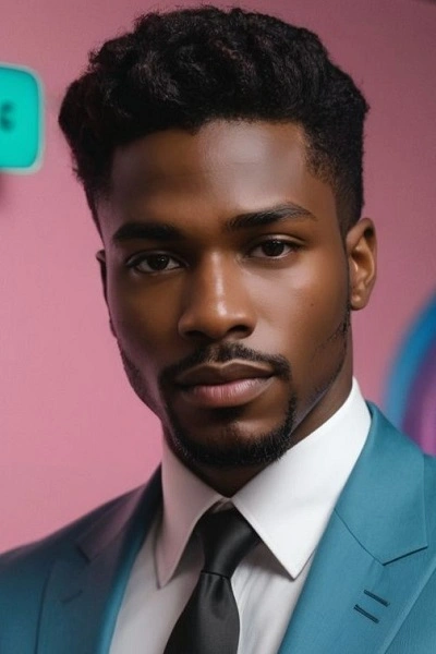 Pompadour Black Man Haircut