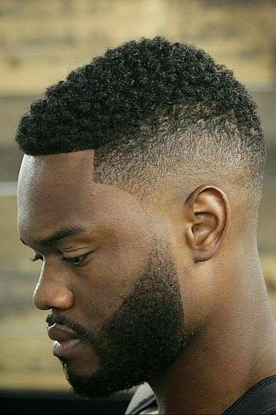 Shadow Fade Haircut Black Men