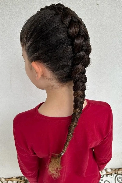  Single Braids for Kids