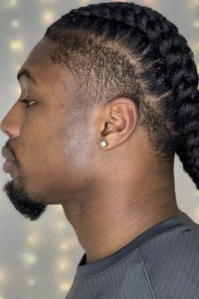 French Black French Braids for Men