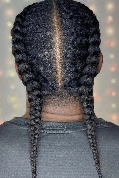 French Black French Braids for Men