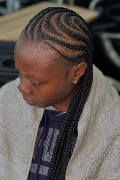 Cornrow Braids for Black Women