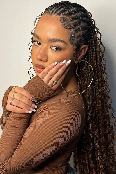 Goddess Cornrows Braids for Women