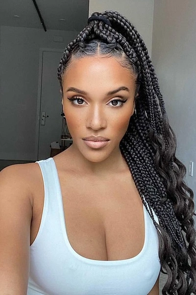 Jumbo Cornrows Braids for Women