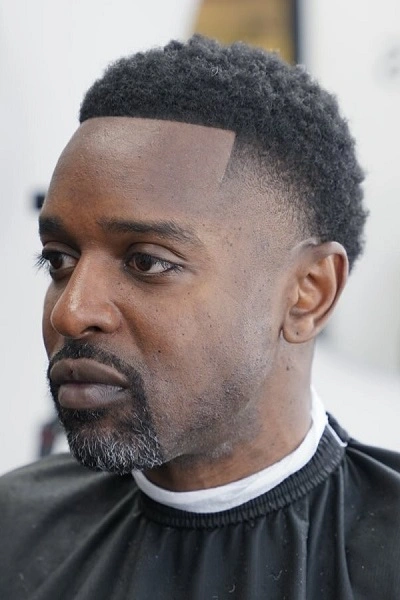 Taper High Fade Black Men