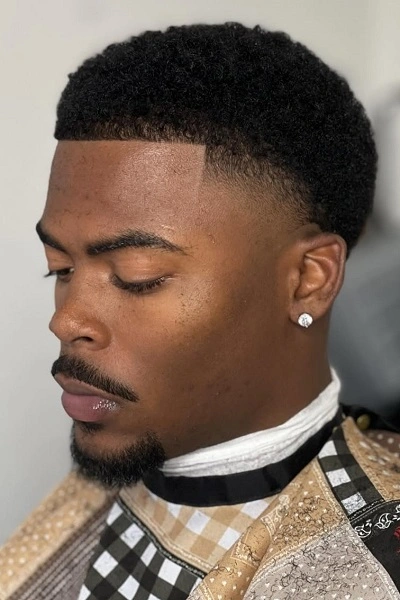 Taper High Fade Black Men