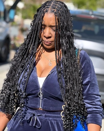 Boho Knotless Box Braids