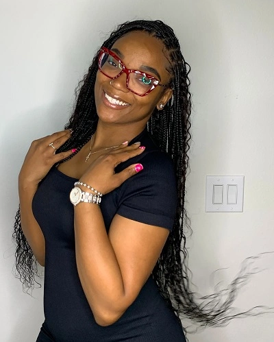 Boho Knotless Braids for Women