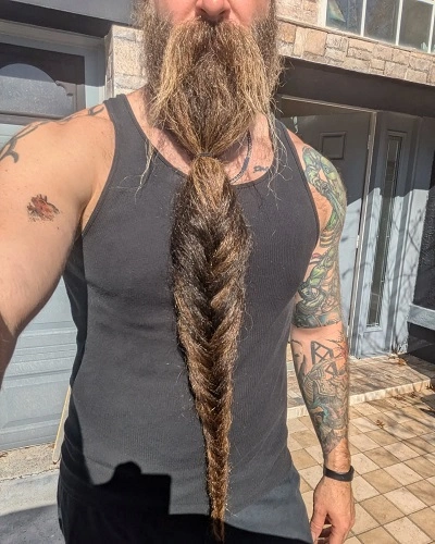 Fishtail Beard Braid