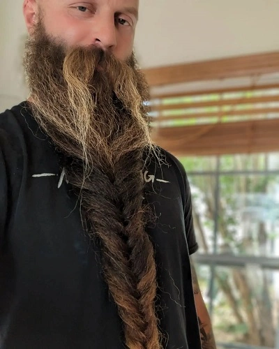 Fishtail Beard Braid