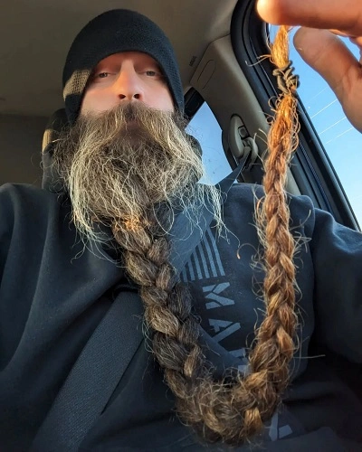 Twisted Rope Beard Braid