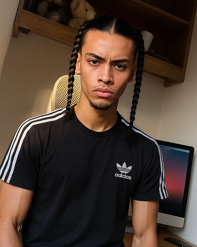 2 Box Braids for Men