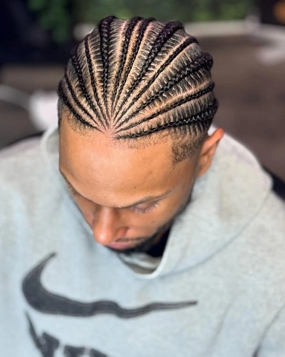 Cornrow Braids for Men Full Head