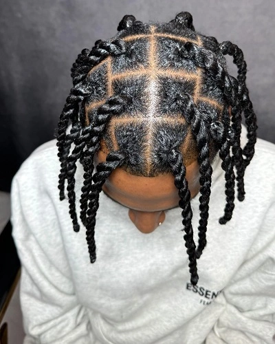 Box Braids Men Twist