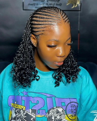 Short Boho Tribal Braids