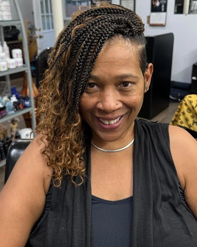 Short Crochet Boho Braids
