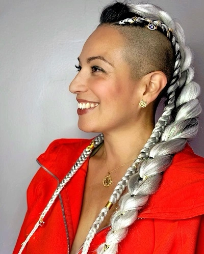 Undercut Viking Braids Female