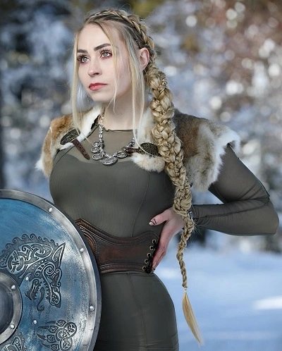 Valkyrie Viking Braids Female