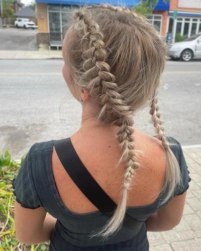 Viking Dutch Braids for Women