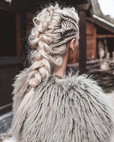 Viking Warrior Braids Female