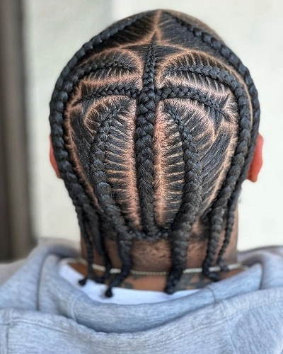 10 Stitch Braids Men