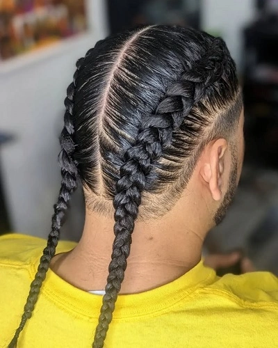 2 Stitch Braids Men