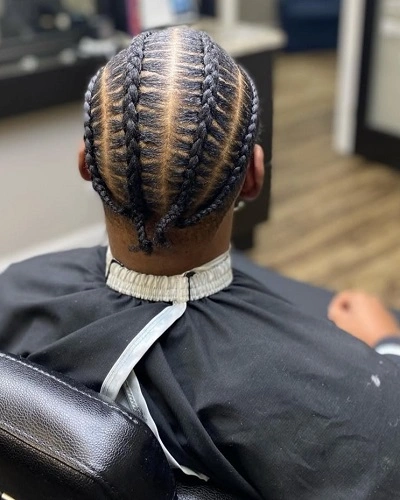  4 Stitch Braids Men