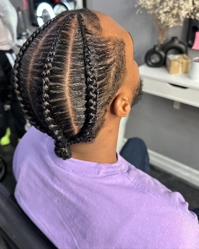  4 Stitch Braids Men