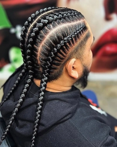 6 Stitch Braids Men
